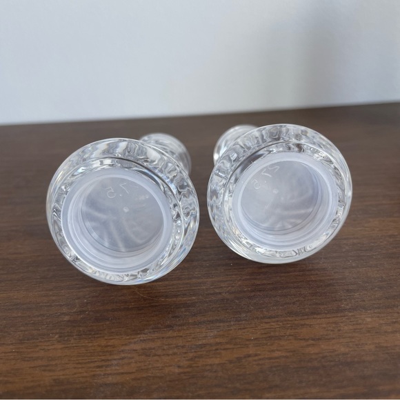Cristal D’arques Masquerade Crystal Salt & Pepper Shakers - Picture 4 of 10